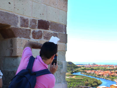 Invasore al Castello Malaspina di Bosa