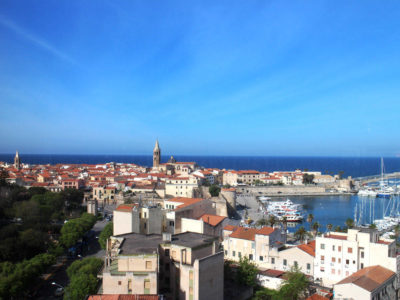 Veduta di Alghero dal Blau Sky Bar